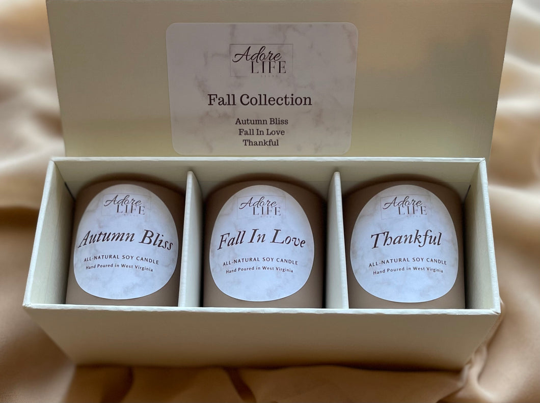 Fall Candle Collection Set